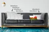MuchoWow® Zierkissen Sofakissen Wohnzimmer Dekokissen 50x30 Produktbild-Vorschau 3