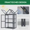 Outsunny studený rám mini skleník 3 úrovne dvojité dvere Náhľad obrázku produktu 5