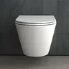 Alpenberger Wand WC Spülrandlos | Hänge WC Komplettset aus Produktbild-Vorschau 2