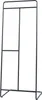 A black metal coat rack on a white background. Produktbild-Vorschau