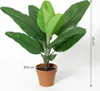 Philodendron Jungle King planta artificial 45cm Tropische Vista previa de la imagen del producto 3