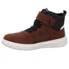 A single brown high-top sneaker is shown against a white background. Produktbild-Vorschau
