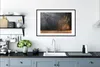 MuchoWow® Gerahmtes Poster Abstrakt - Gold - Design 90x60 Produktbild-Vorschau 4