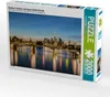 CALVENDO Puzzle Skyline Frankfurt und Ignatz-Bubis-Brücke Produktbild-Vorschau 2