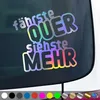 PantherPixel Fährste Quer Aufkleber Siehste Mehr Motorsport Produktbild-Vorschau 1