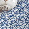 Tischdecke Maritim Korallen Blau Rund 140cm Band Produktbild-Vorschau 7