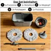 EBRUSO Putzeimer Set – Putzset mit höhenverstellbarem, Produktbild-Vorschau 4