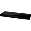 Wandregal Pure Schwarz Mangoholz 100 cm Produktbild-Vorschau 1