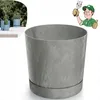 Prosperplast s.r.o. Květináč TUBO P BETON EFFECT 33,8 cm Náhled obrázku produktu 2