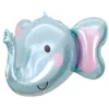Folienballon Tier, Elefant blau ca. 58*51cm Produktbild-Vorschau 1