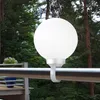 2er Set LED Solarleuchte, Kugel weiß, H 42,5 cm Produktbild-Vorschau 5