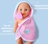 Simba Babypuppe Badespielzeug New Born Baby mit Schwamm und Produktbild-Vorschau 11