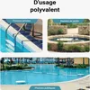 Wiltec Tuyau piscine bleu – 9 m de long, Ø 32 mm – Tuyau Voir les images du produit 7