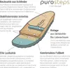 purosteps footwear Huelva-Eco Damen Leder Kork Sandale Produktbild-Vorschau 6