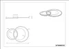 Lampa sufitowa nowoczesna wbudowany LED GRANADA czarny Trio Podgląd zdjęcia produktu 5