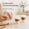 LAPRESO® Cappuccino Gläser Doppelwandig | Thermogläser Produktbild-Vorschau 5