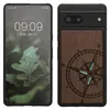 kwmobile Handyhülle für Google Pixel 7 Hülle Holz - Case Produktbild-Vorschau 1
