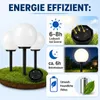 MasterLED Solar Gartenleuchte Kugel 3er Set - 30cm - Produktbild-Vorschau 5