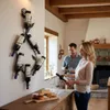 Casier à vin "Natura" 100 cm en métal Porte-bouteilles Voir les images du produit 5