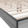 vidaXL Struttura letto grigio Sonoma 120x200 cm in legno e Anteprima dell’immagine prodotto 7