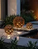 Boule métallique décorative – Feuilles D23cm structure Voir les images du produit 5