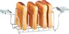 A toaster rack with four slices of toast, presented against a white background. Náhled obrázku produktu
