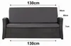Bankkissen 130×60×50x7 cm anthrazit – Sitzkissen für Produktbild-Vorschau 7