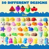 JOYIN Mochi Squishy Spielzeug Set 50 Stück Mini Kawaii Produktbild-Vorschau 3