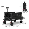 Sekey Klappbar Bollerwagen mit Faltbarer Heckklappe, 160L & Produktbild-Vorschau 8