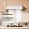Klarstein Purista Force Hotte aspirante, Hotte murale de Voir les images du produit 3