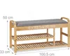 Lavica na topánky so sedadlom a úložným priestorom, RD0565 Náhľad obrázku produktu 4