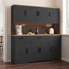Armoire haute Flieks avec rangement multi-étagères, 2 Voir les images du produit 1