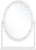 BELIANI Koupelnové zrcadlo bílá kovové 50 x 60 cm s LED Náhled obrázku produktu 1