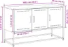 vidaXL TV-Schrank Anthrazit 100,5x39x60,5 cm Stahl Produktbild-Vorschau 8