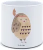 Mr. & Mrs. Panda Übertopf Eule Federschmuck - Weiß - Produktbild-Vorschau 1