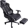Gaming Stuhl mit Fußstütze und ergonomsichen 4D-Armlehnen Produktbild-Vorschau 3