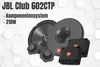 A product image showcasing JBL car speakers and related components, with text overlay describing the product. Produktbild-Vorschau