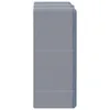 A gray multi-drawer organizer is shown from the side against a white background. Produktbild-Vorschau