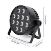 4In1 LED RGB jevištní světlo vícebarevné nastavitelné Náhled obrázku produktu 2