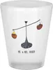 Mr. & Mrs. Panda Schnapsglas Sternzeichen Waage - Produktbild-Vorschau 1