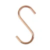 A single copper S-hook against a white background. Produktbild-Vorschau