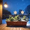 LED Gartenstecker Stern 2er Set mit Timer - 66 x 23 cm - Produktbild-Vorschau 6