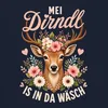 Mei Dirndl, abito tradizionale bavarese, motivo "Reh Kitz Anteprima dell’immagine prodotto 3
