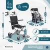 MobiclinicTransportrollstuhl aus Aluminiumlegierung, Produktbild-Vorschau 2