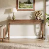 A console table with a lamp and flowers in a living room setting. Anteprima dell’immagine prodotto