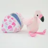 Mini Flamingo Plüschtier im Ei ca. 13 cm – Süßes Produktbild-Vorschau 4