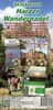 A collage of images showcasing a hiking starter set for the Harz region, including maps, a pass, and a guide, with a group of people in the background. Voir les images du produit