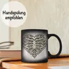 Trendation - Skelet Farbwechsel Zauber-Tasse Herz Geschenk Produktbild-Vorschau 4
