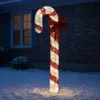 LED Zuckerstange mit Schleife - 78 warmweiße LED - H: 1,5m - Timer - inkl. Trafo - für Außen Produktbild-Vorschau