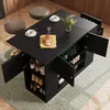 okwish  Sideboard,Kücheninsel, Küchenschrank,mit Schubladen Produktbild-Vorschau 7